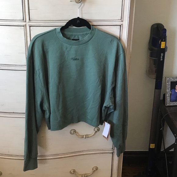 Vans Tops - Vans Sage Cropped Long Sleeve Top
